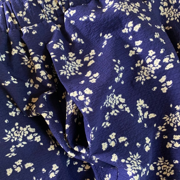 Lane Bryant Tiered Blue Floral Maxi Skirt 18/20 New with Tags - Picture 8 of 9
